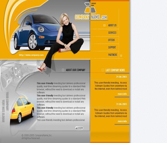 Designload Flash Web Templates Collection